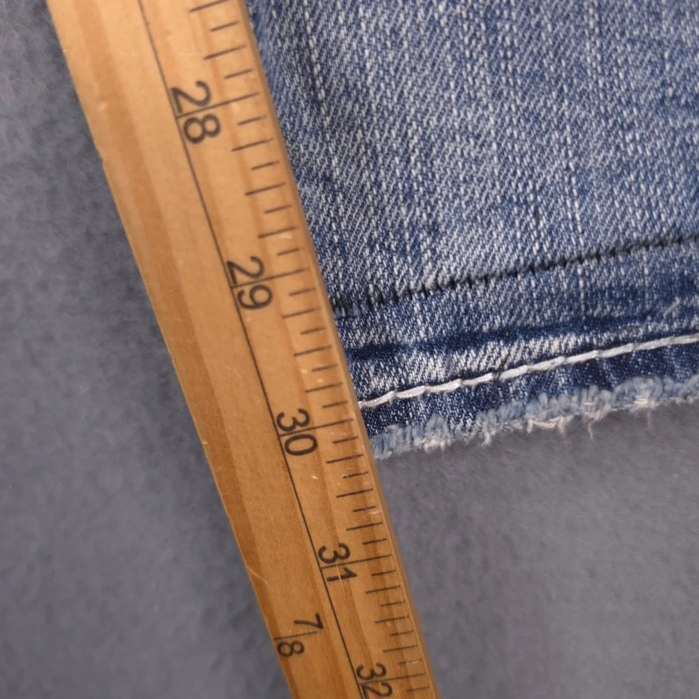 Silver Jeans Zac Relaxed Fit Straight Leg Blue Denim Jeans 38x32